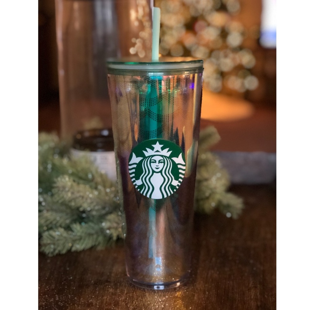 Starbucks Iridescent Mermaid Scale 24oz Tumbler